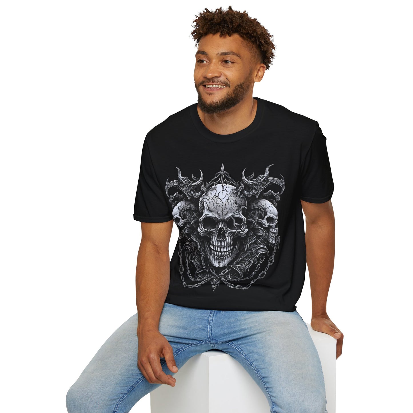 Bonebound Fury, Death Metal Tee, Goth Tee, Horror Tee