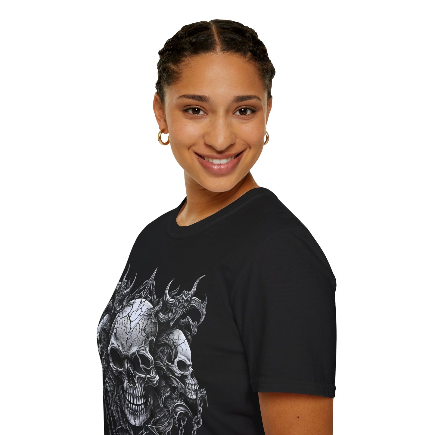 Bonebound Fury, Death Metal Tee, Goth Tee, Horror Tee