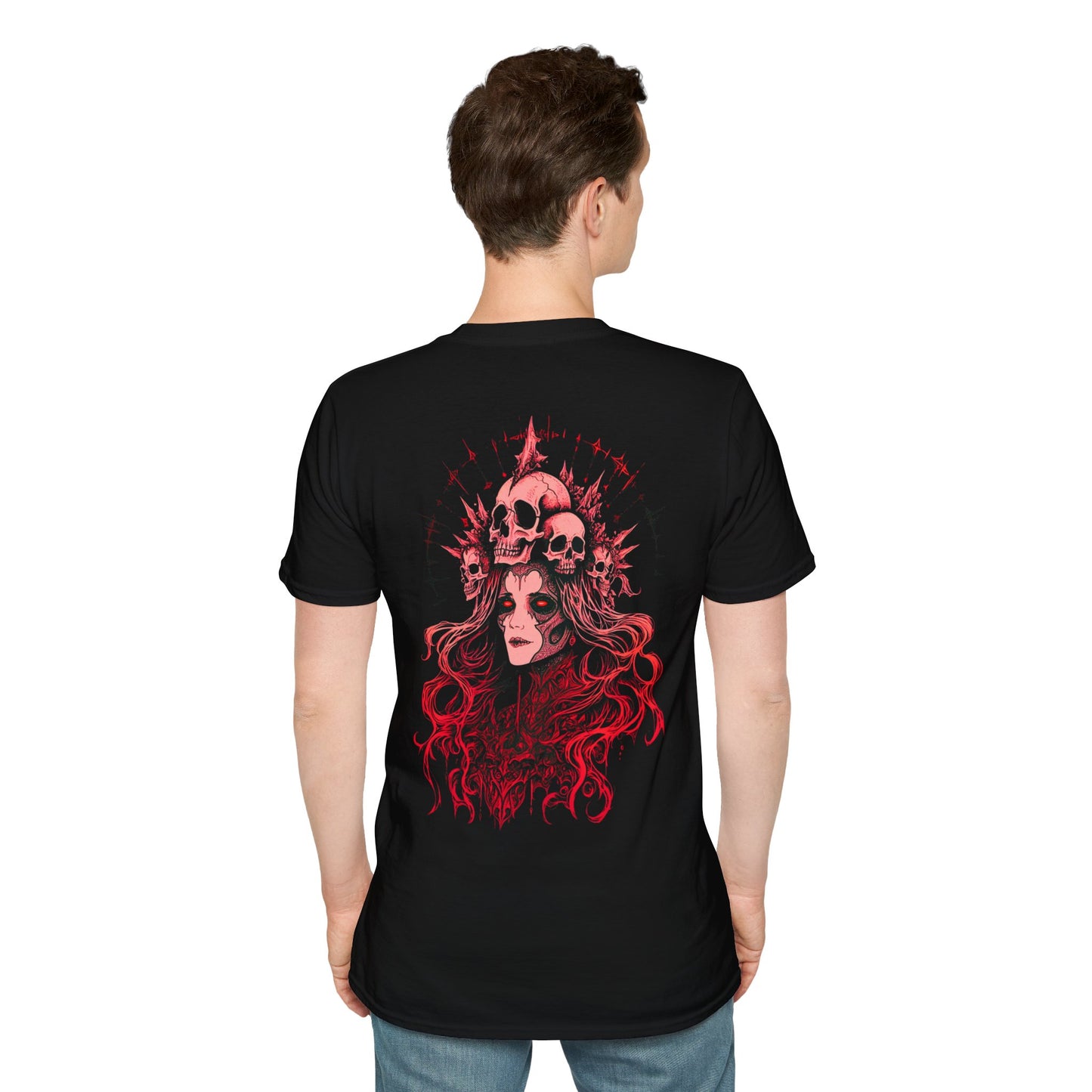 Crimson Empress, Death Metal Tee, Goth Tee, Horror Tee