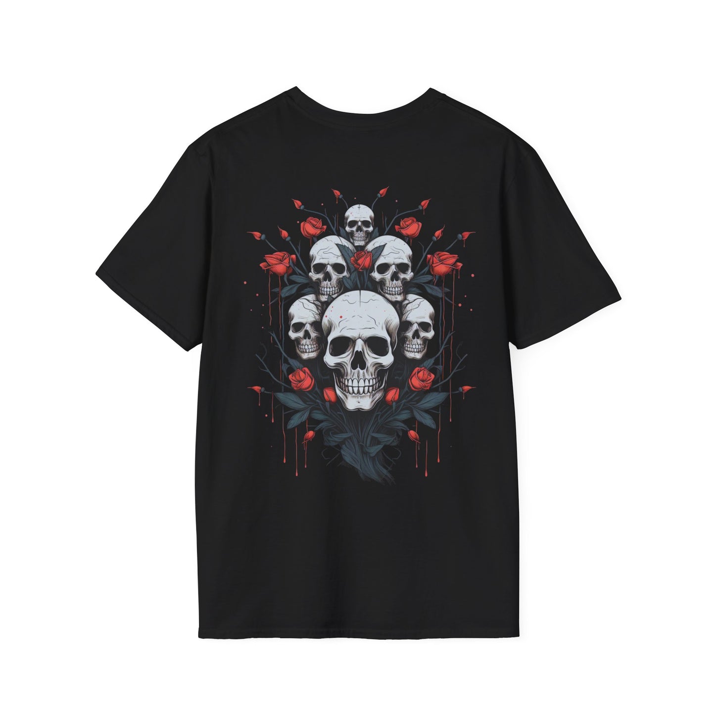 Bloody Bloom, Death Metal Tee, Goth Tee, Horror Tee