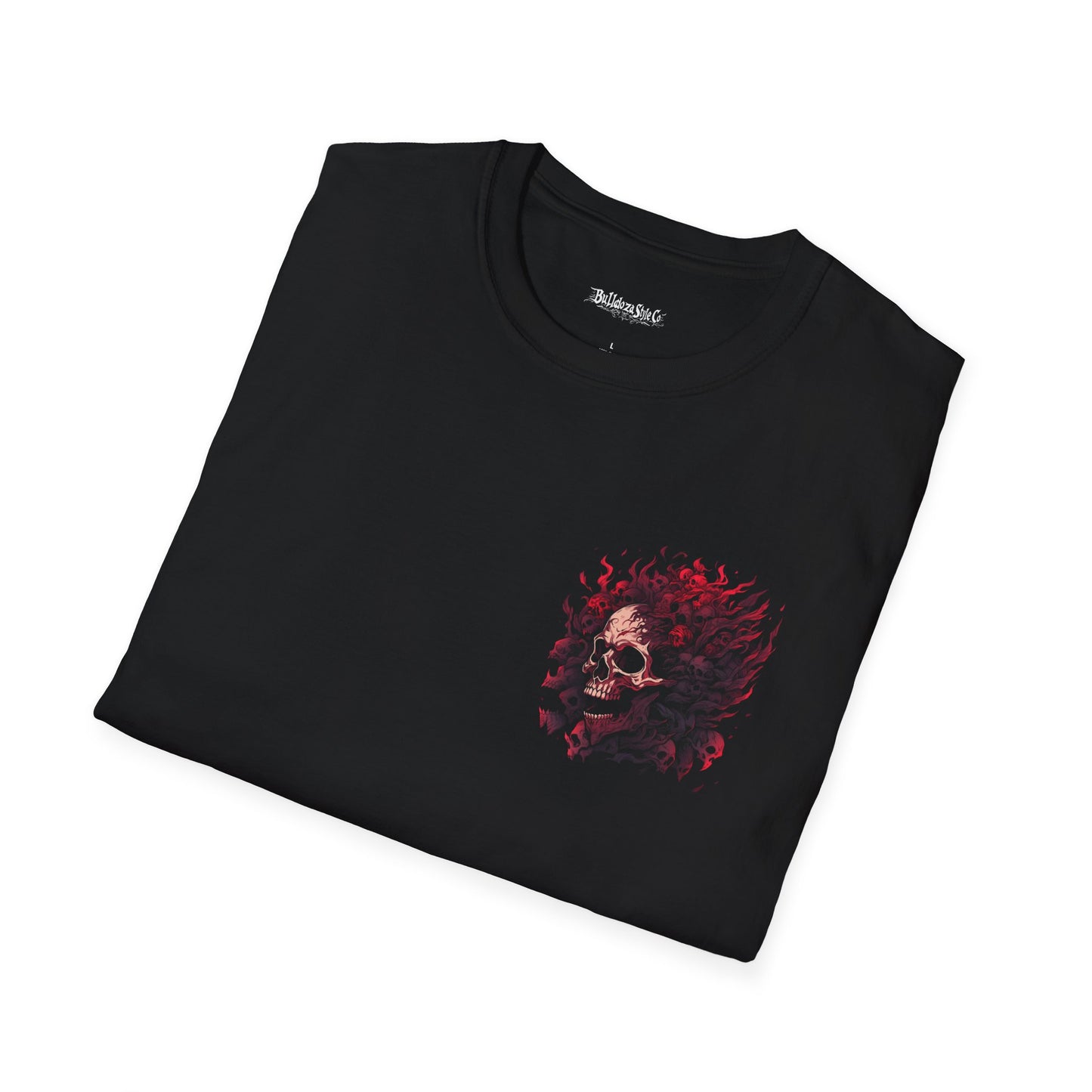 Burning Souls, Death Metal Tee, Goth Tee, Horror Tee