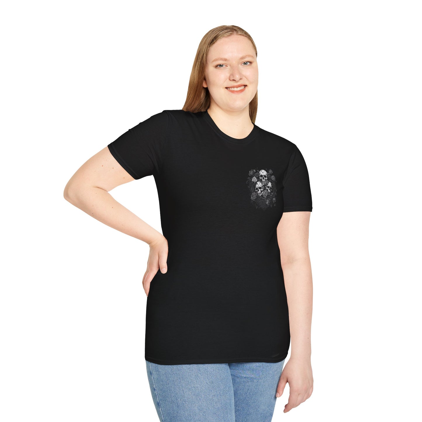 Thorned Trinity, Death Metal Tee, Goth Tee, Horror Tee