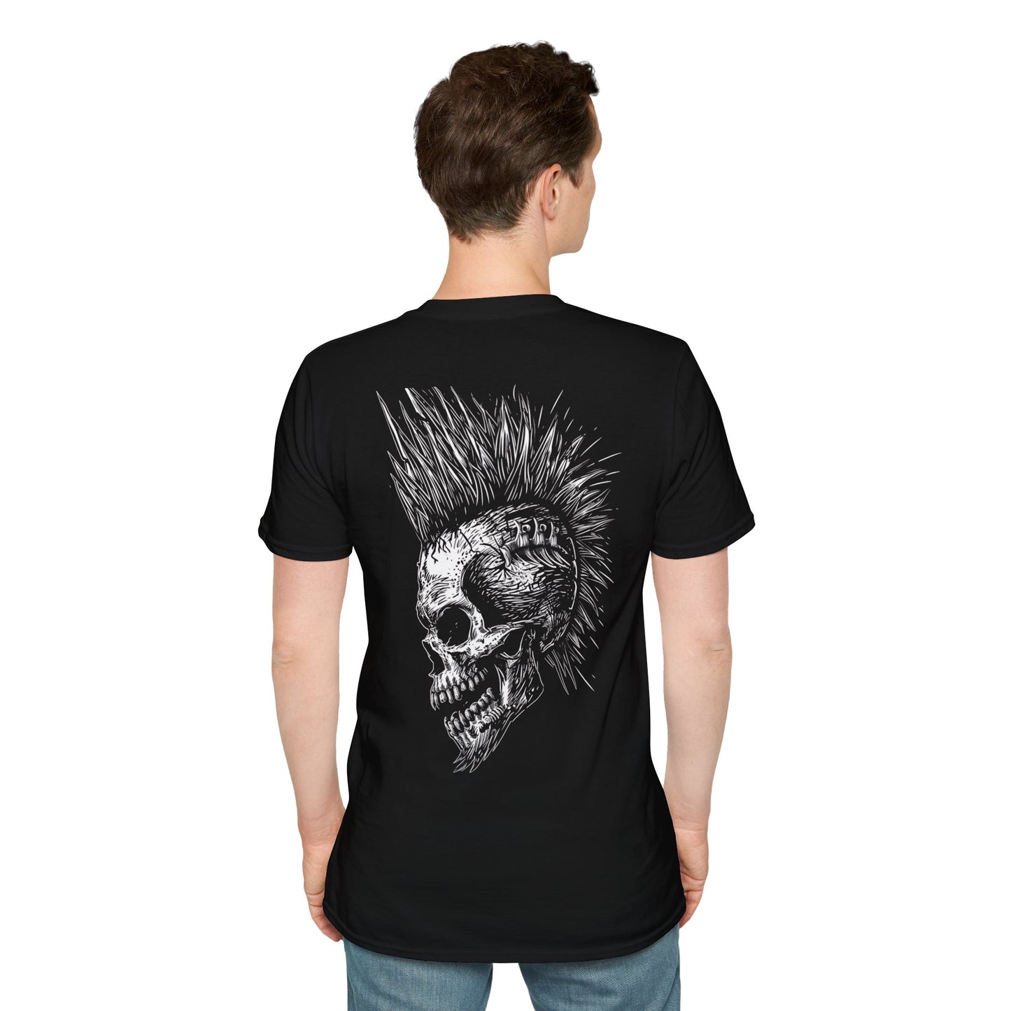Mohawk Decay, Death Metal Tee, Goth Tee, Horror Tee