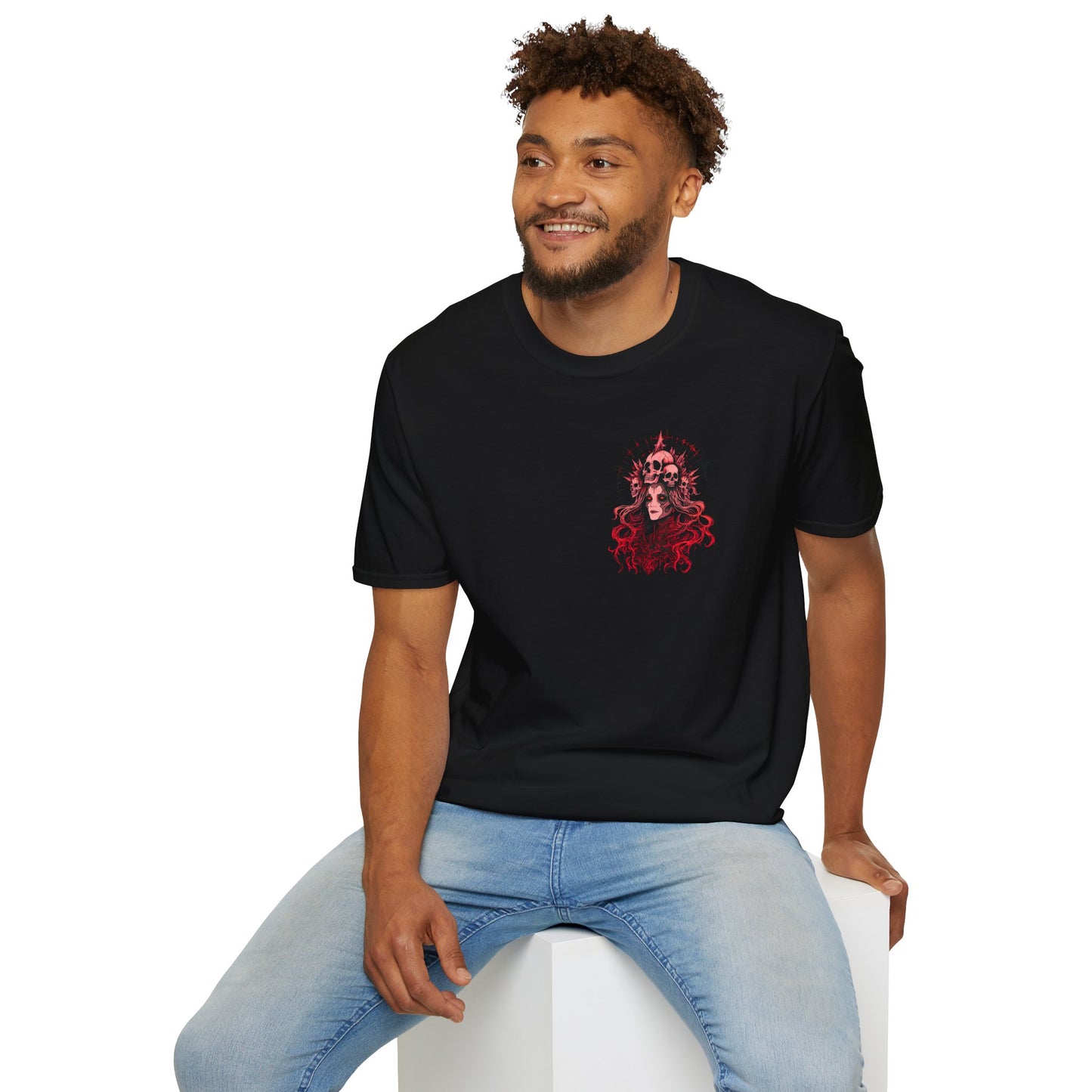 Crimson Empress, Death Metal Tee, Goth Tee, Horror Tee