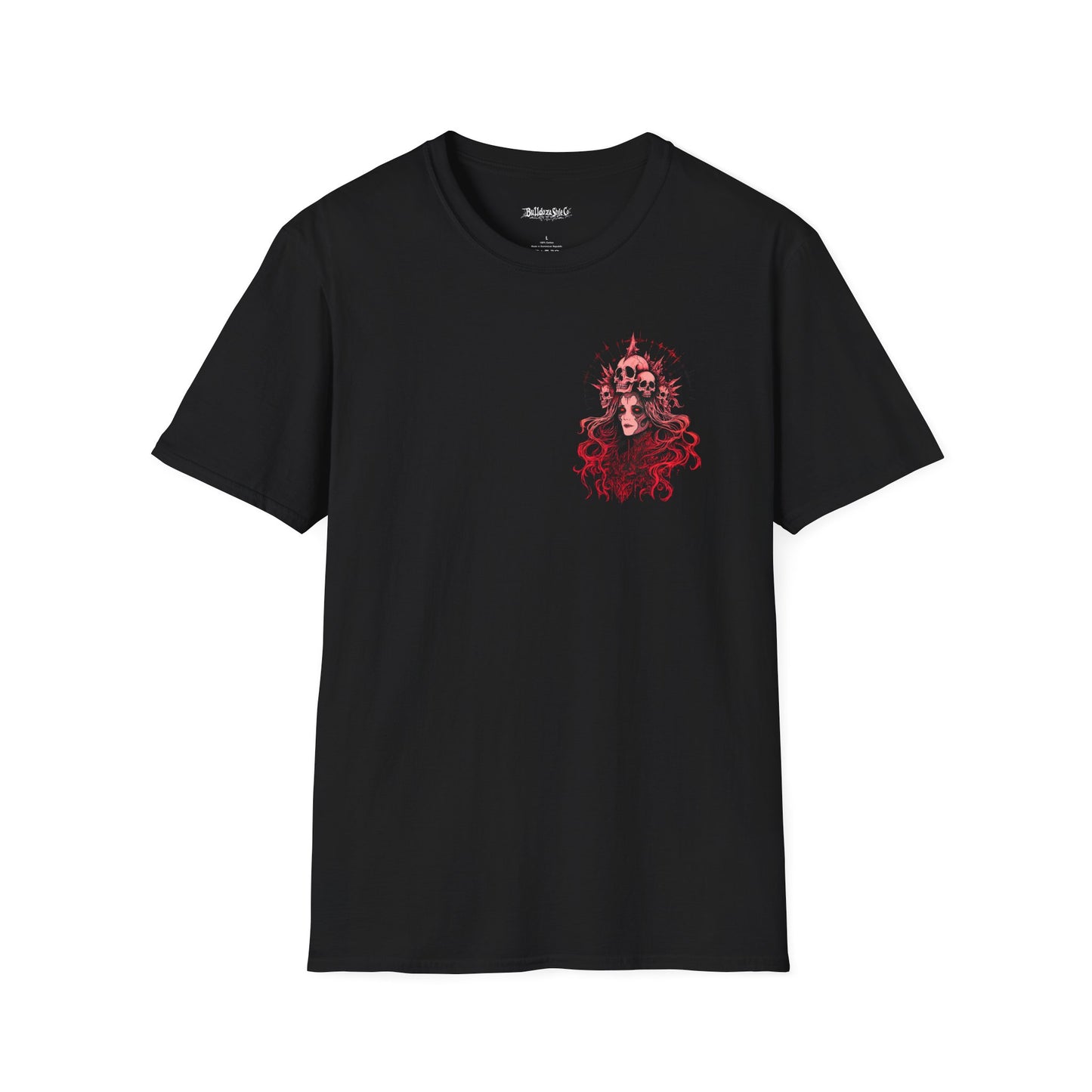 Crimson Empress, Death Metal Tee, Goth Tee, Horror Tee