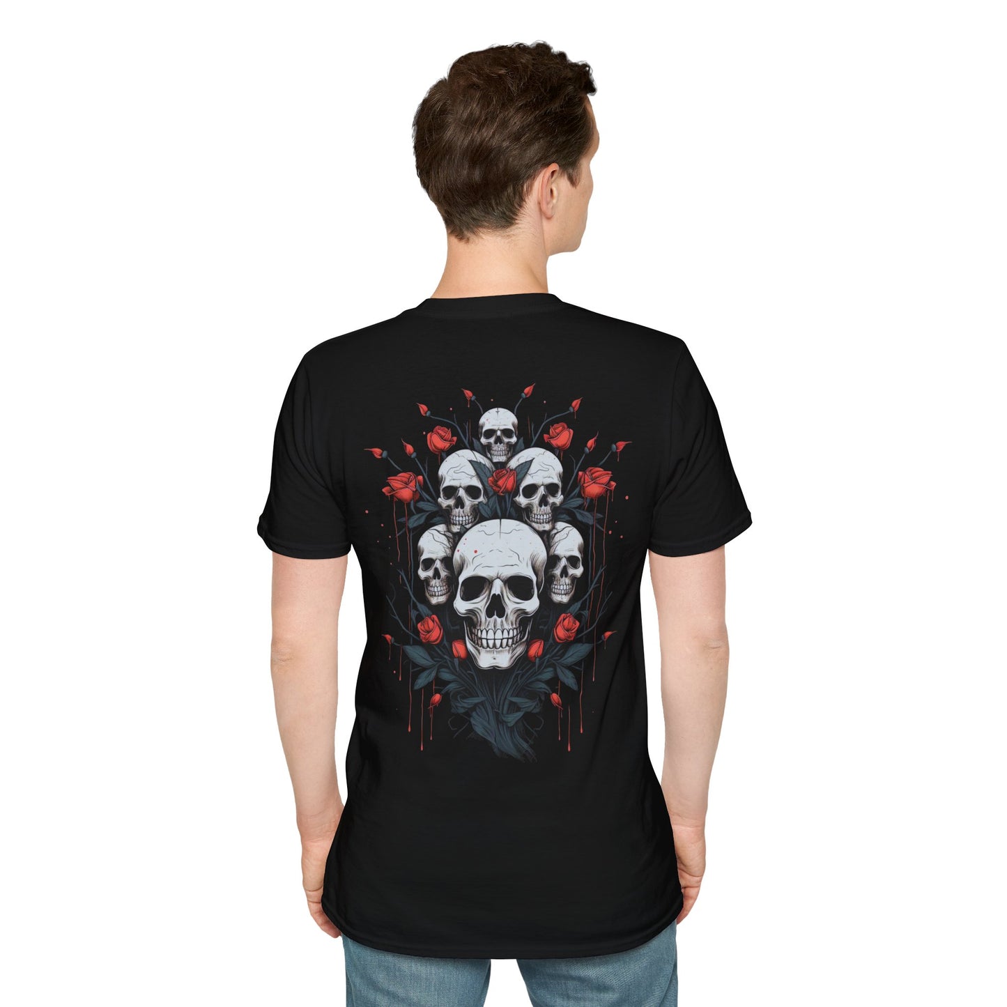 Bloody Bloom, Death Metal Tee, Goth Tee, Horror Tee
