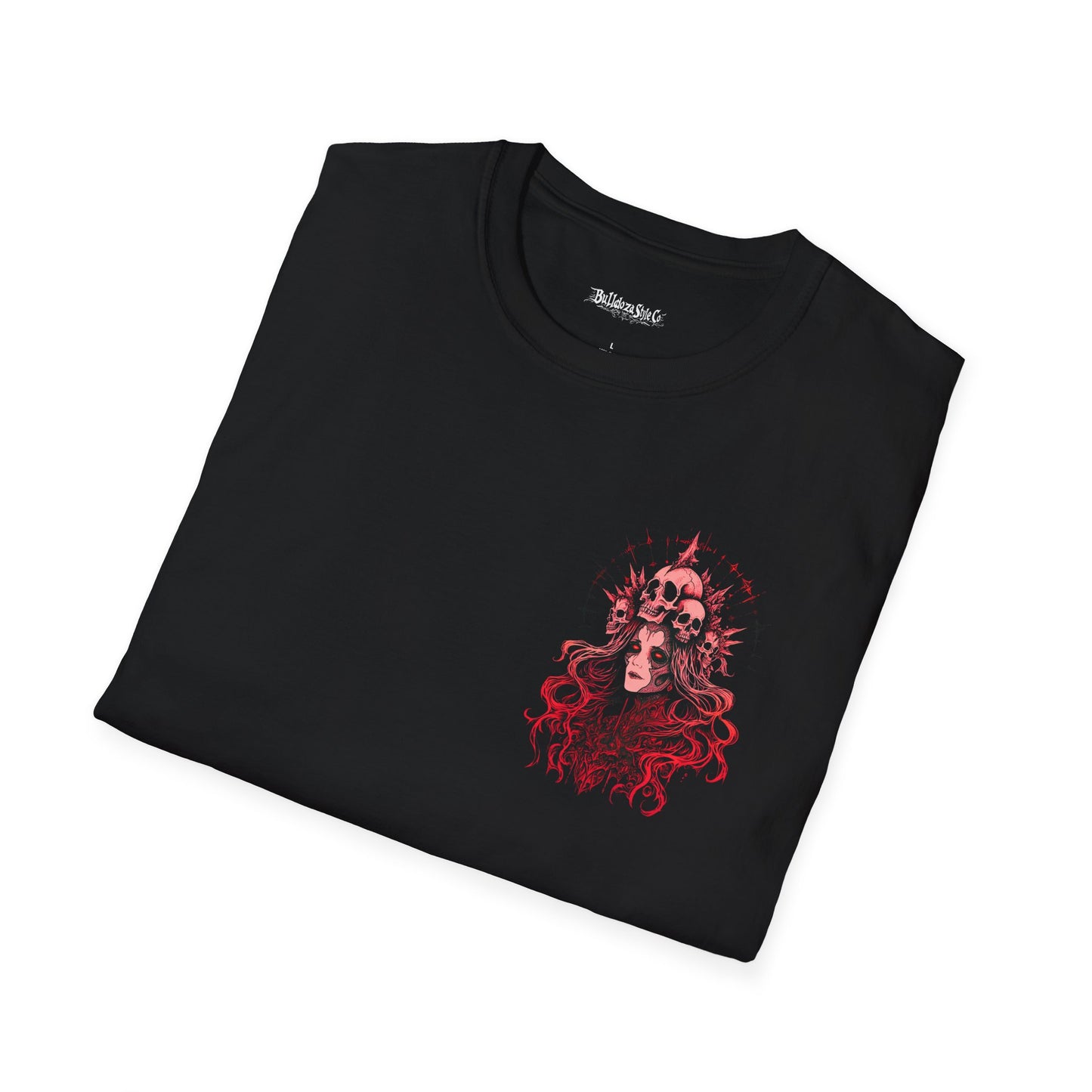 Crimson Empress, Death Metal Tee, Goth Tee, Horror Tee