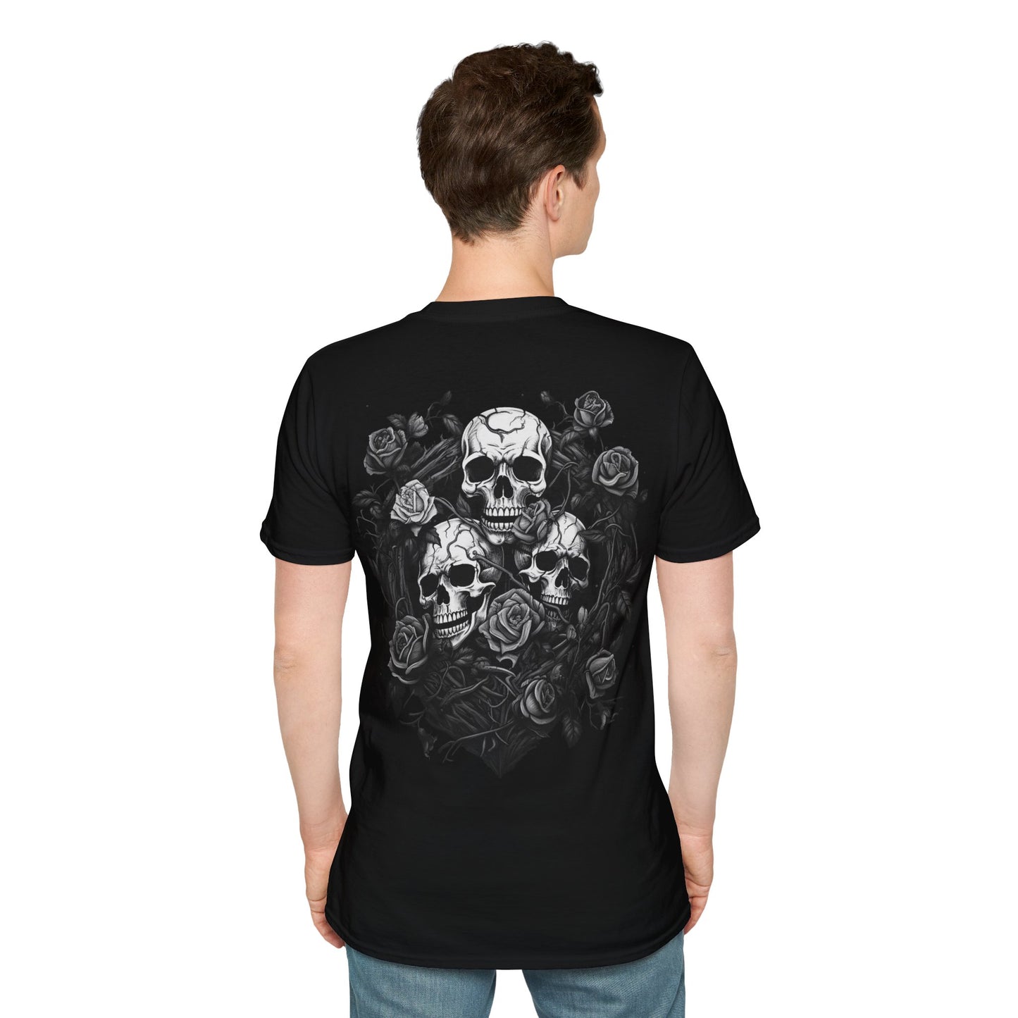 Thorned Trinity, Death Metal Tee, Goth Tee, Horror Tee