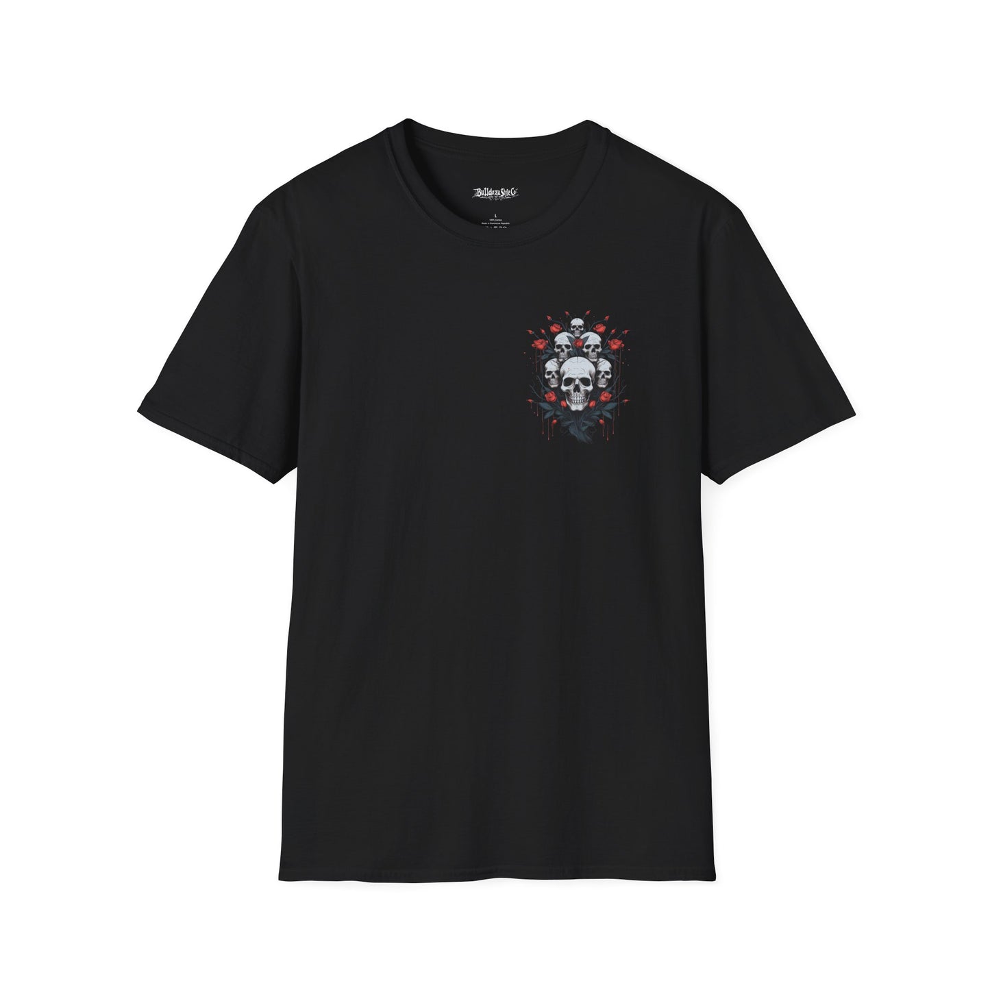 Bloody Bloom, Death Metal Tee, Goth Tee, Horror Tee