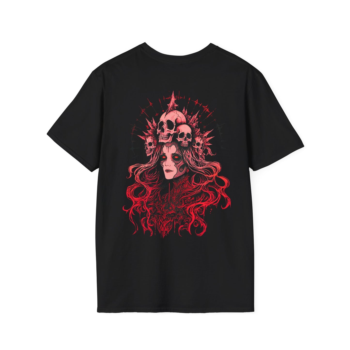Crimson Empress, Death Metal Tee, Goth Tee, Horror Tee
