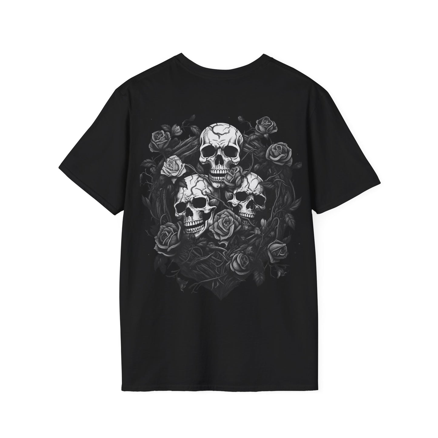 Thorned Trinity, Death Metal Tee, Goth Tee, Horror Tee