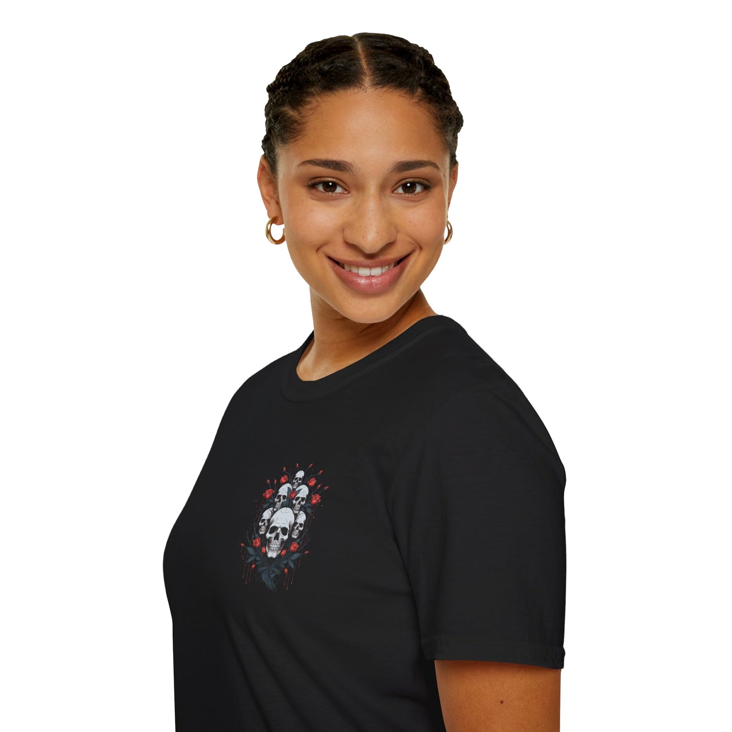 Bloody Bloom, Death Metal Tee, Goth Tee, Horror Tee
