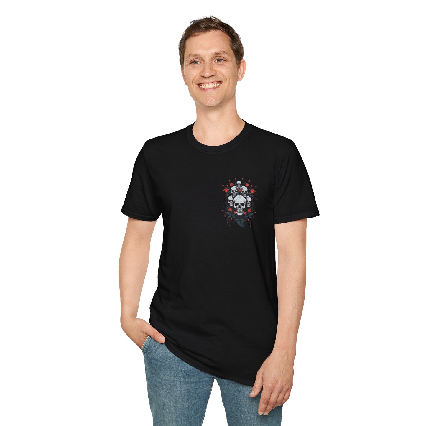 Bloody Bloom, Death Metal Tee, Goth Tee, Horror Tee