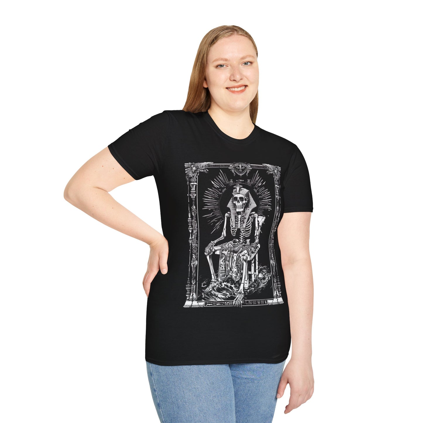 Pharoah King, Death Metal Tee, Goth Tee, Horror Tee