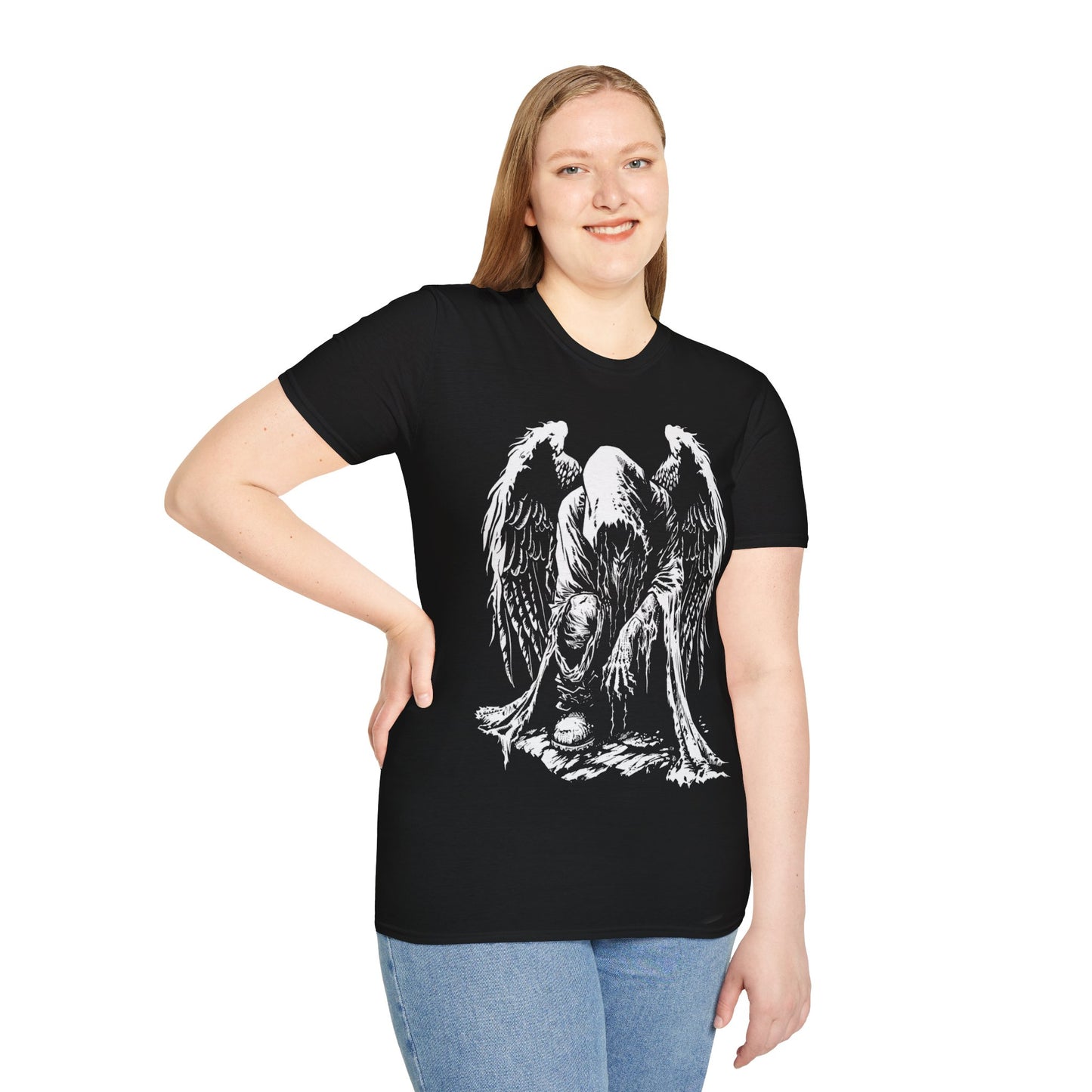 Street Angel, Death Metal Tee, Goth Tee, Horror Tee