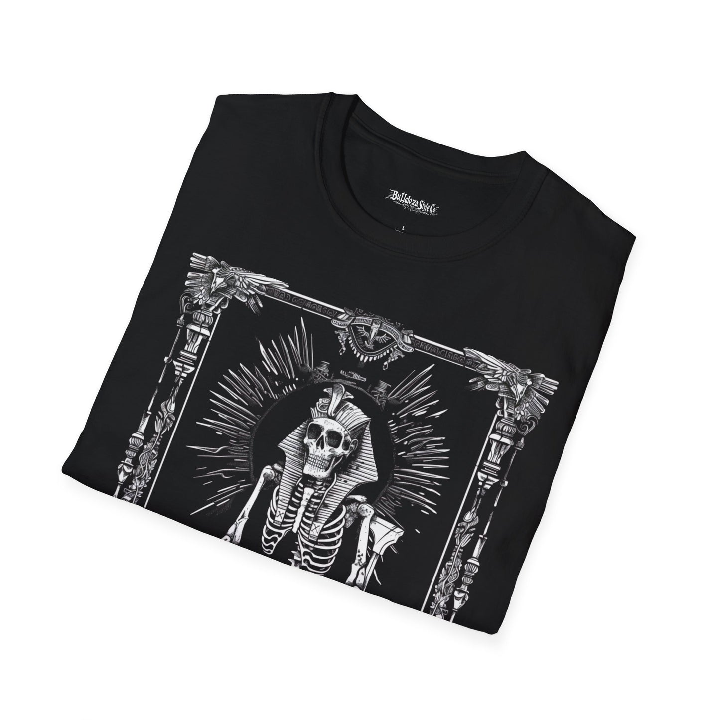 Pharoah King, Death Metal Tee, Goth Tee, Horror Tee