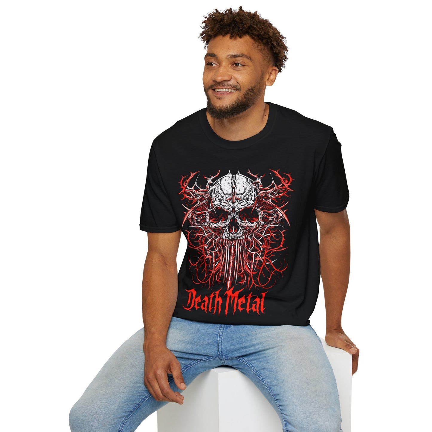 Death Metal Graphic Tee 1, Death Metal Tee, Goth, Grunge, Metal, Punk, Emo, Rock, Horror, Style, Bold