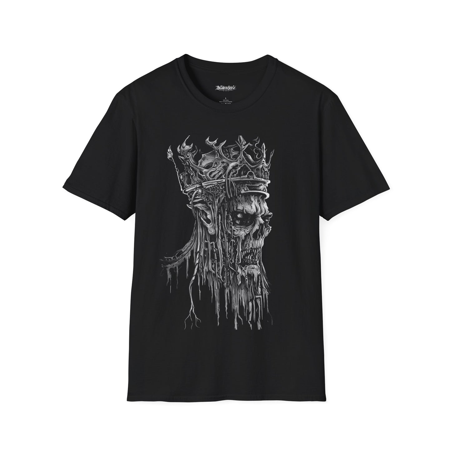 Crown of Decay, Death Metal Tee, Goth Tee, Horror Tee