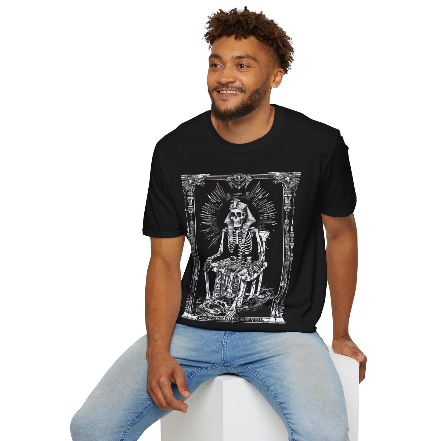 Pharoah King, Death Metal Tee, Goth Tee, Horror Tee