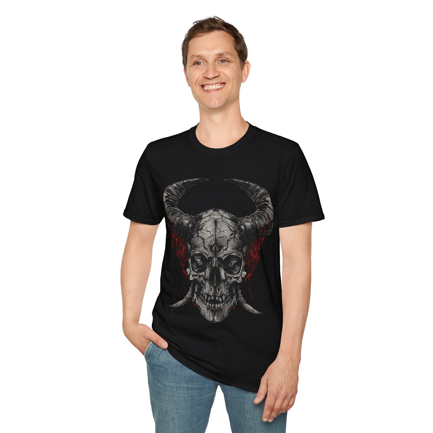 Hell's Guardian, Death Metal Tee, Goth Tee, Horror Tee