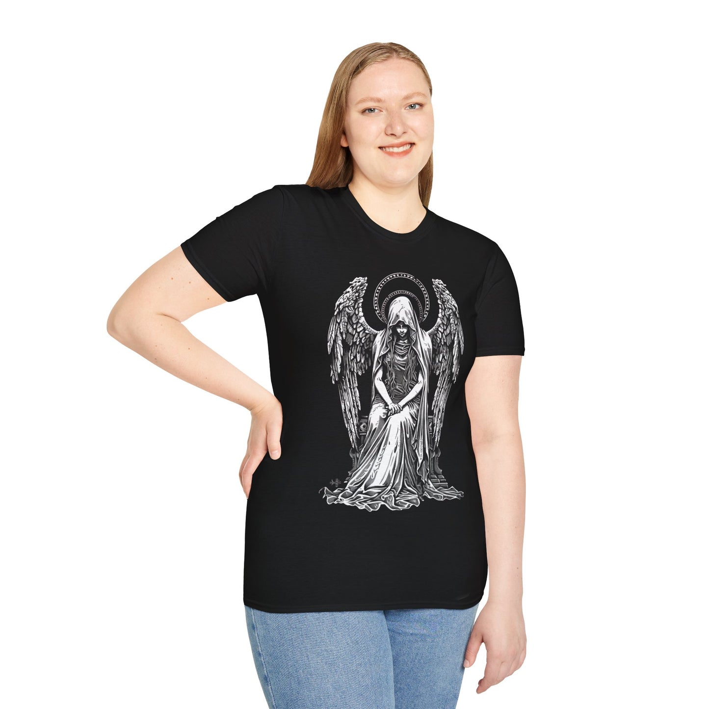 Forsaken Angel, Death Metal Tee, Goth Tee, Horror Tee