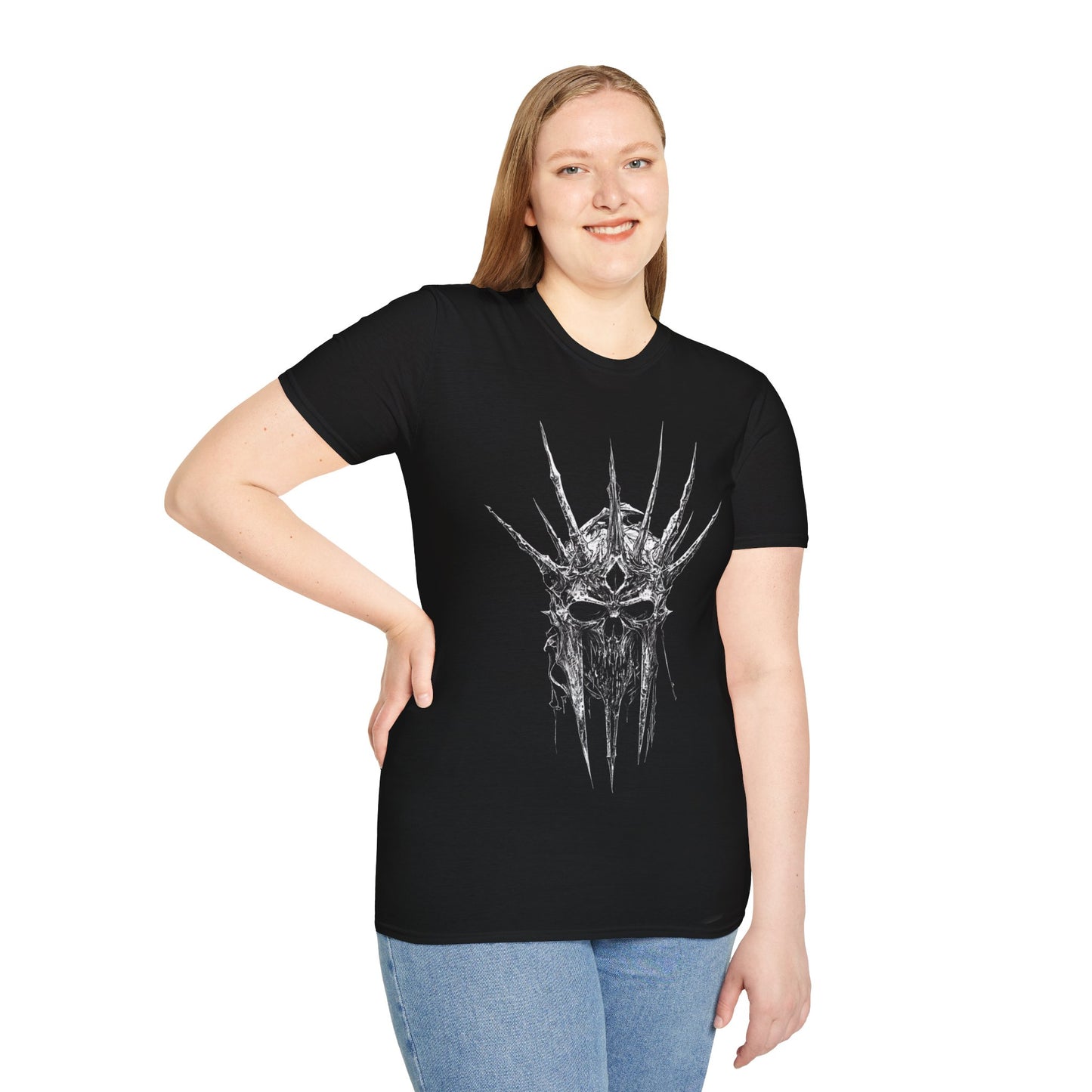 Crown of Ruin, Death Metal Tee, Goth Tee, Horror Tee