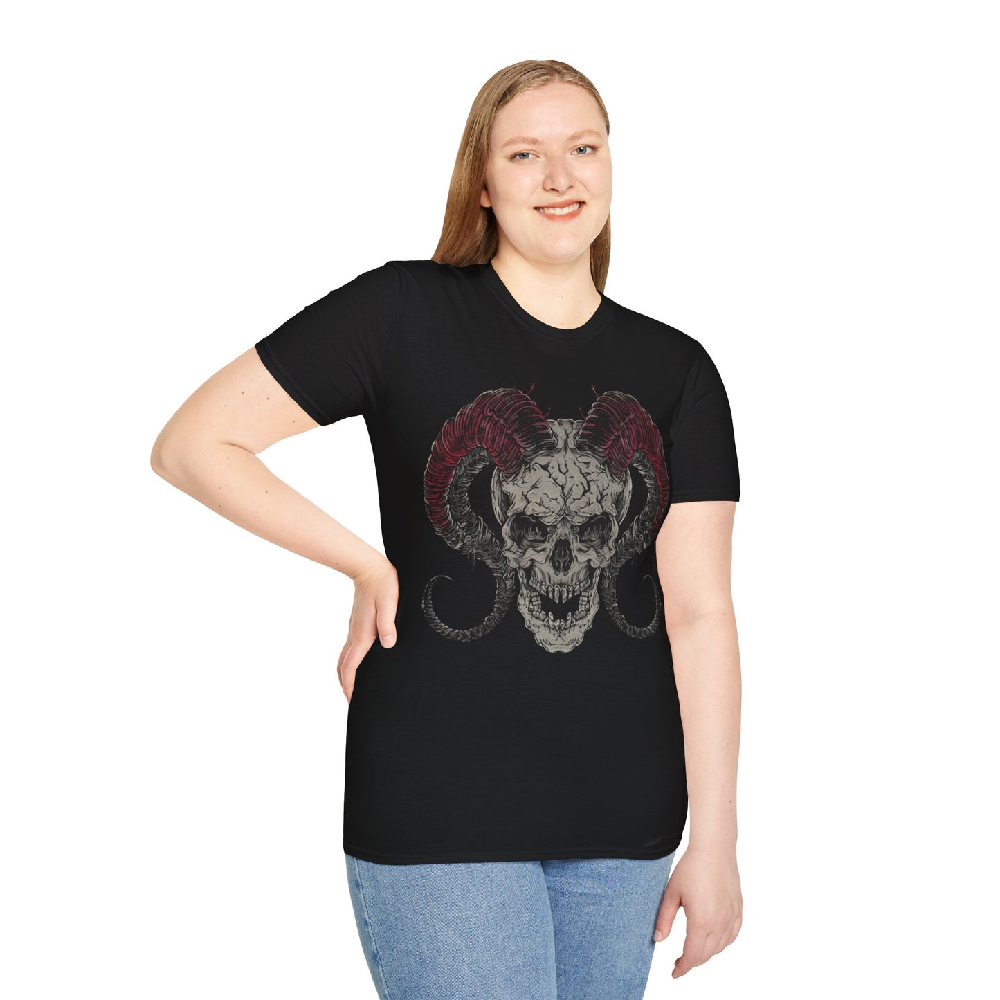 Infernal King, Death Metal Tee, Goth Tee, Horror Tee