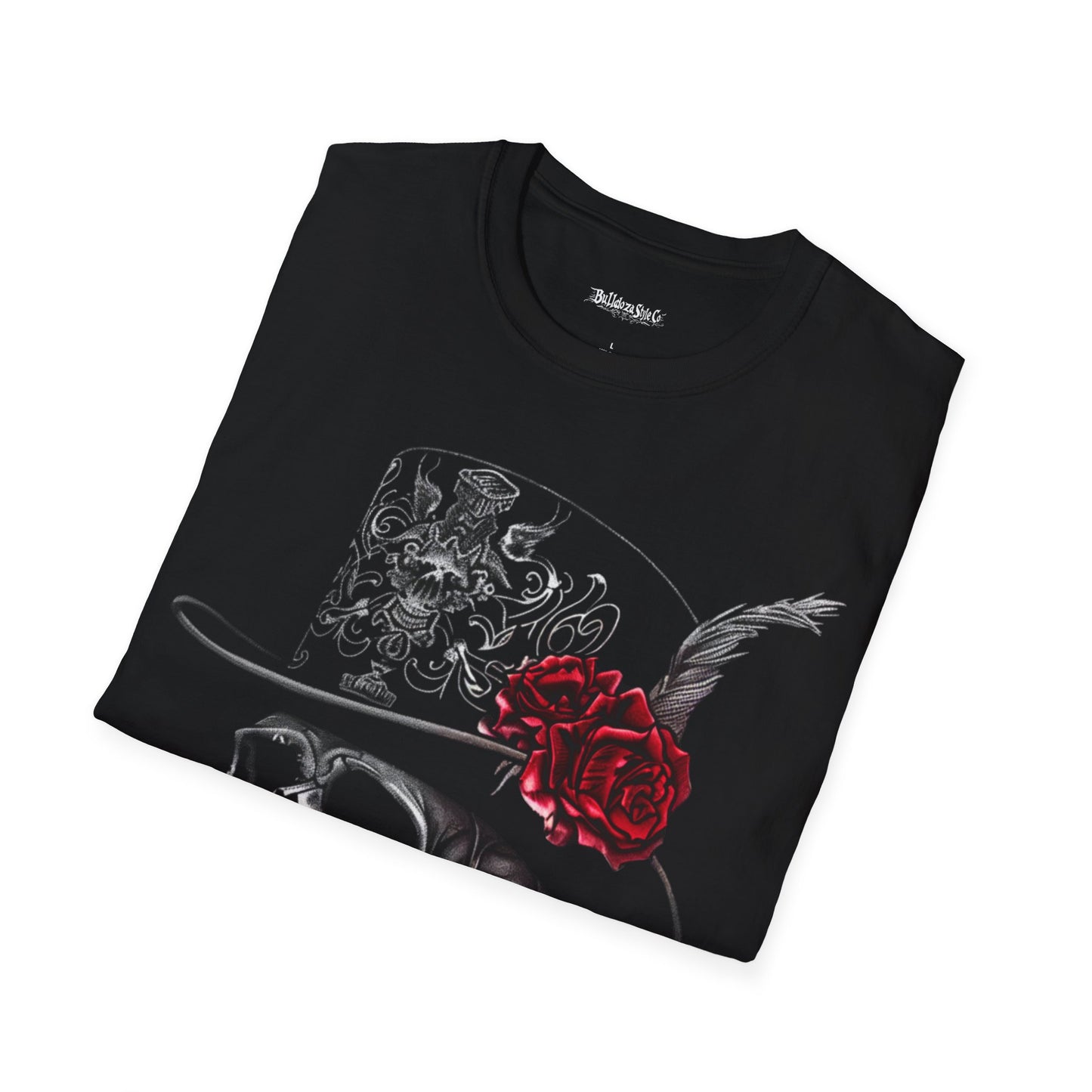 Rose of the Dead, Death Metal Tee, Goth Tee, Horror Tee