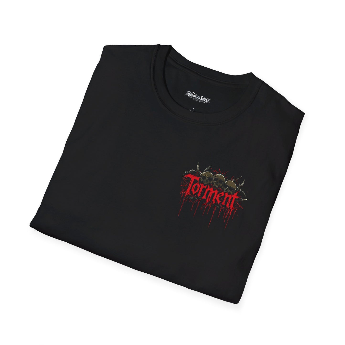 "TORMENT" Death Metal Tee 3 , Death Metal Graphic Tee, Heavy Metal Tee, Heavy Metal, Goth T-Shirt, Goth, Goth, Grunge, Metal, Punk, Emo, Rock, Horror