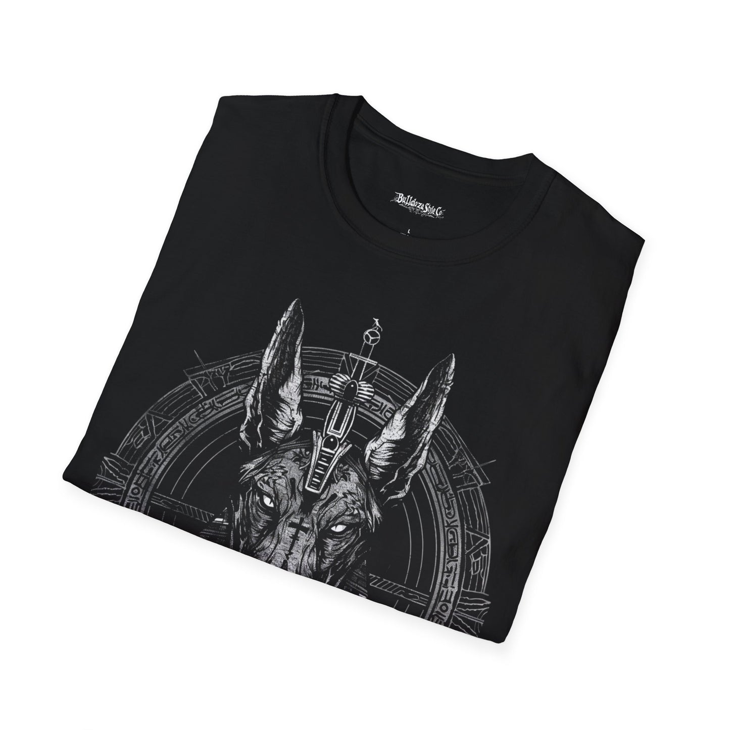 Cyber Anubis, Death Metal Tee, Goth Tee, Horror Tee