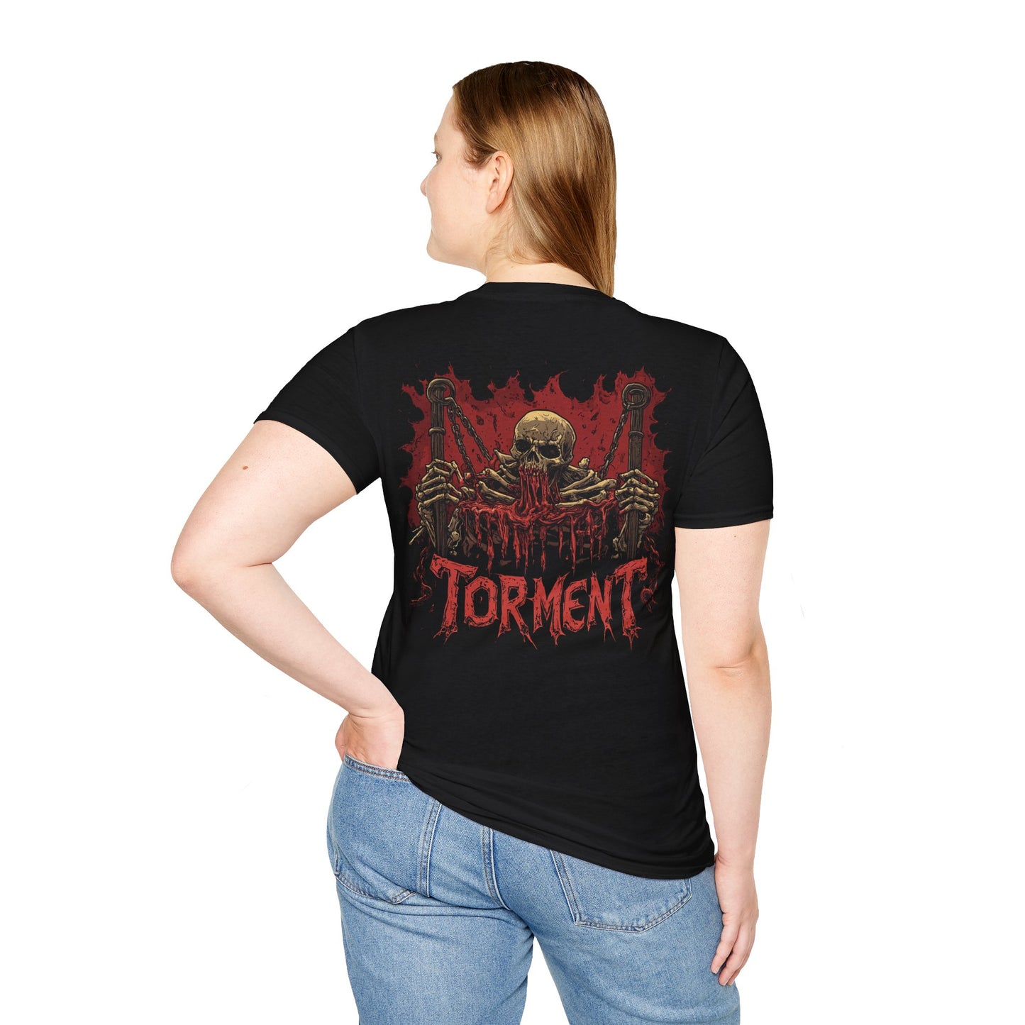 Chained Horror, Death Metal Tee, Goth Tee, Horror Tee