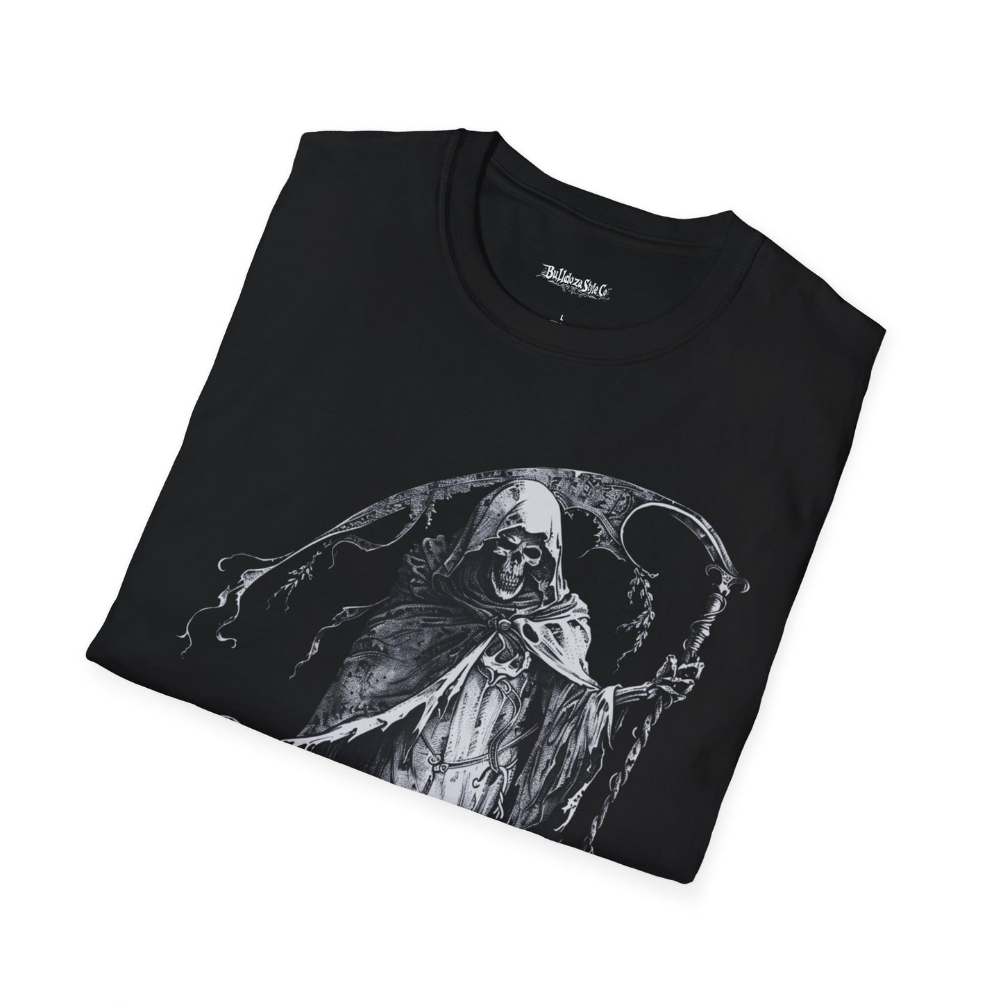 Reaper's Cloak. Death Metal Tee, Goth Tee, Horror Tee