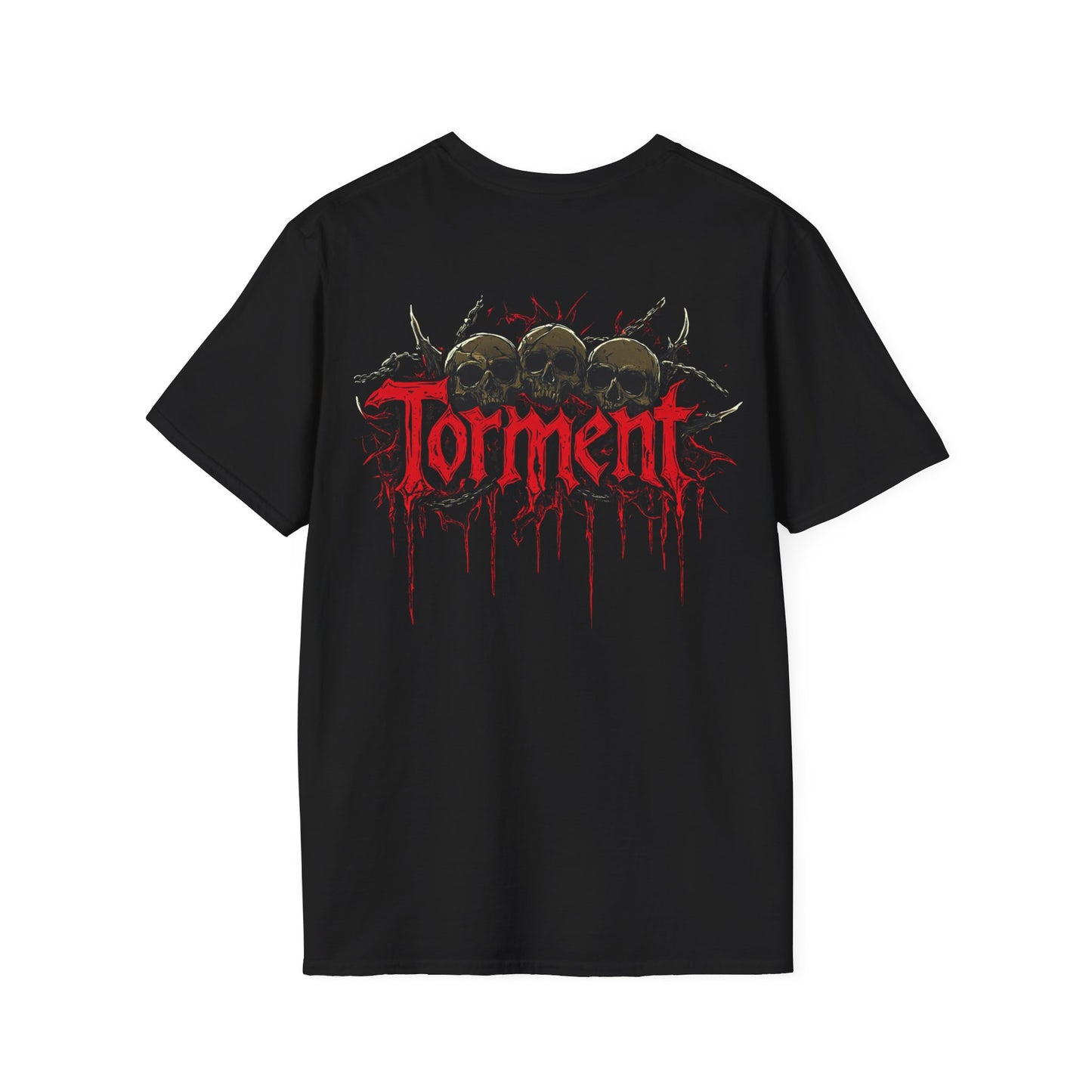 Tormented Grip, Death Metal Tee, Goth Tee, Horror Tee