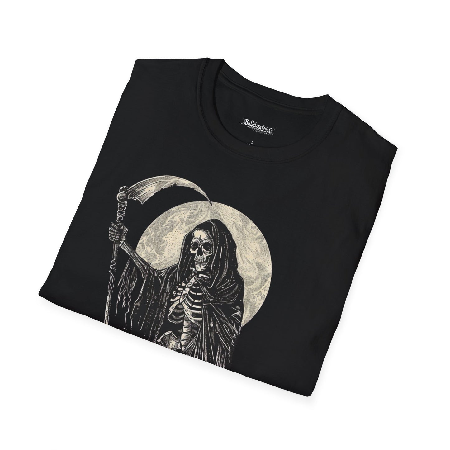 Moonlit Reaper, Death Metal Tee, Goth Tee, Horror Tee