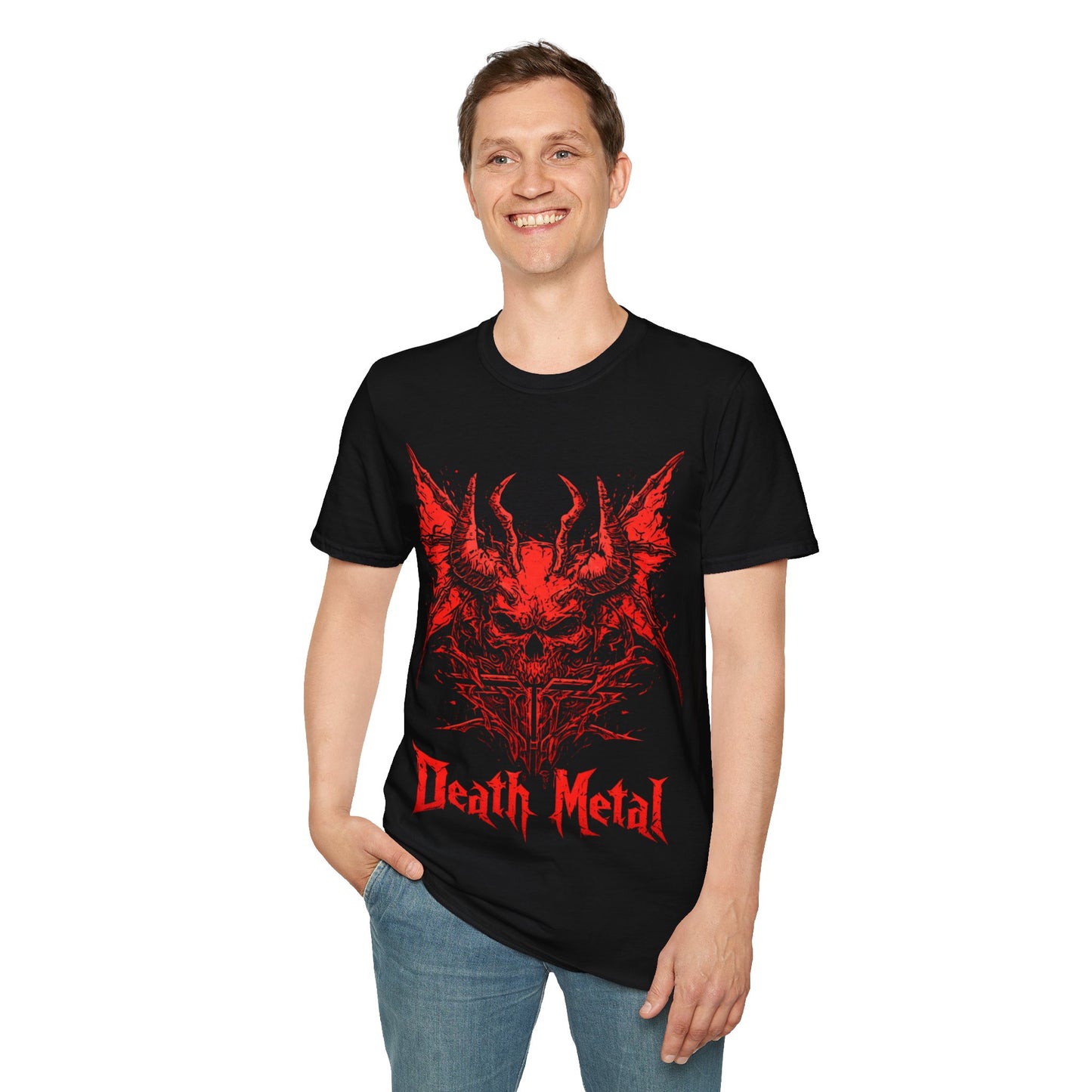 Death Metal Graphic Tee 4, Death Metal Tee, Goth, Grunge, Metal, Punk, Emo, Rock, Horror, Style, Bold