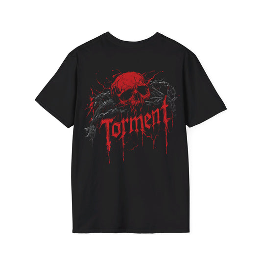 "TORMENT" Death Metal Tee 6 , Death Metal Graphic Tee, Heavy Metal Tee, Heavy Metal, Goth T-Shirt, Goth, Goth, Grunge, Metal, Punk, Emo, Rock, Horror