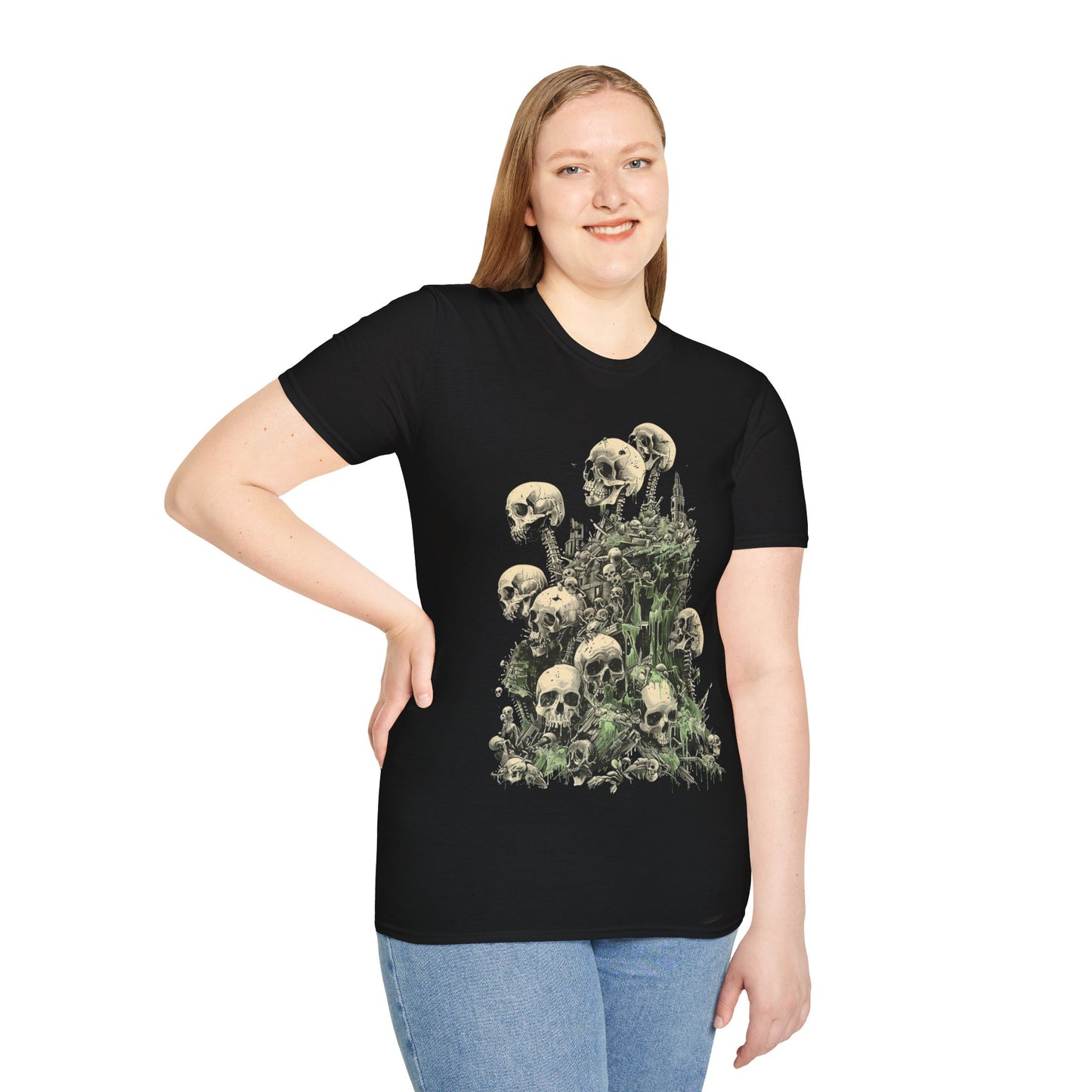 Skull Grove, Death Metal Tee, Goth Tee, Horror Tee