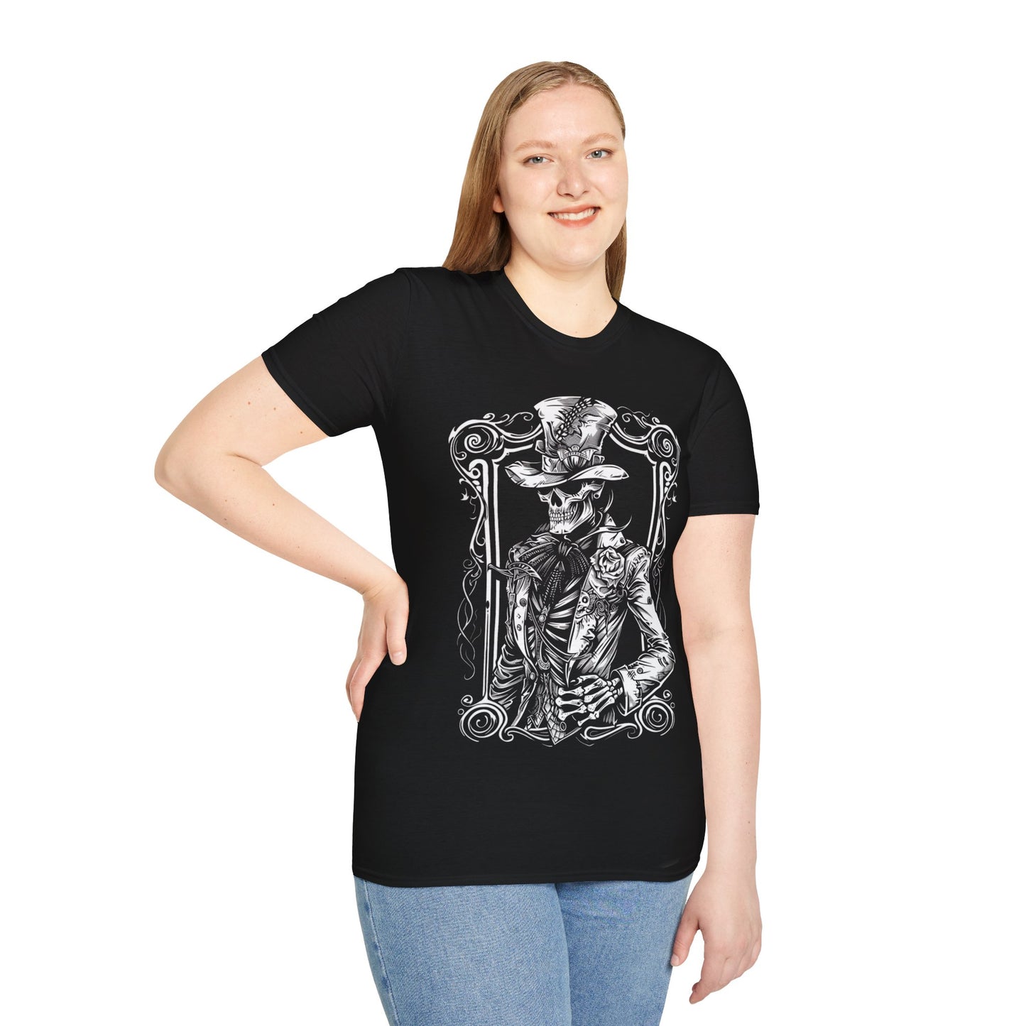 Bone Baron, Death Metal Tee, Goth Tee, Horror Tee