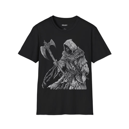 Grim Executioner, Death Metal Tee, Goth Tee, Horror Tee