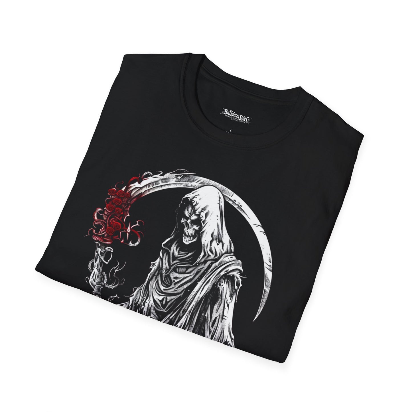 Inferno Reaper, Death Metal Tee, Goth Tee, Horror Tee