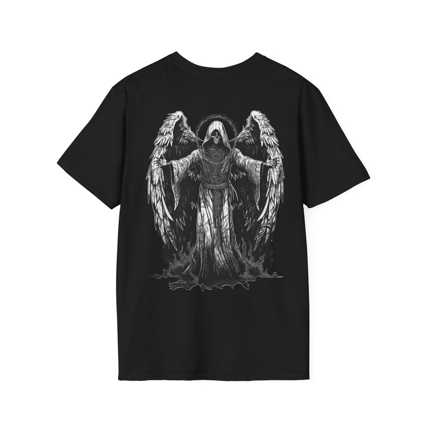 Angel of Doom, Death Metal Tee, Goth Tee, Horror Tee