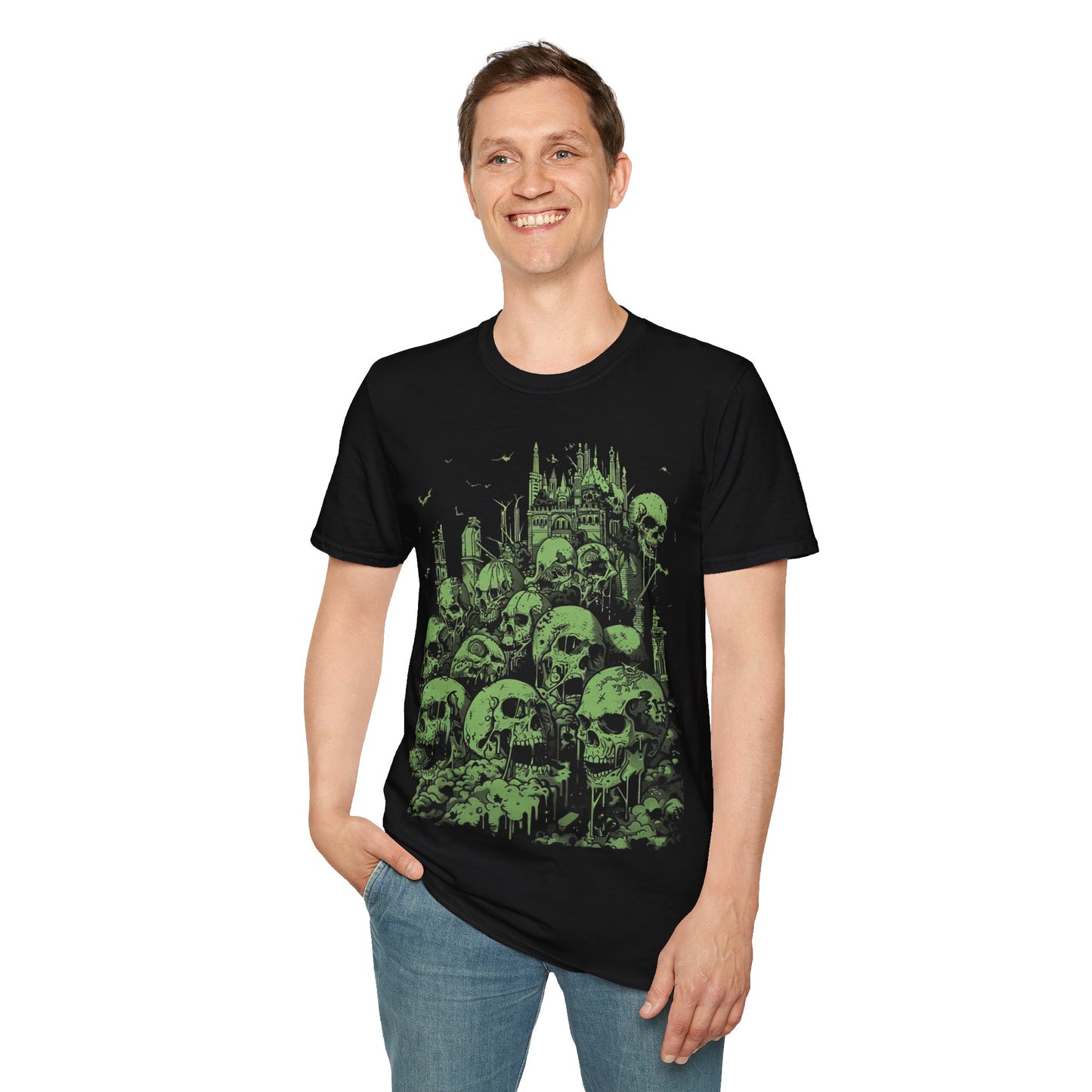 Necropolis Heap, Death Metal Tee, Goth Tee, Horror Tee