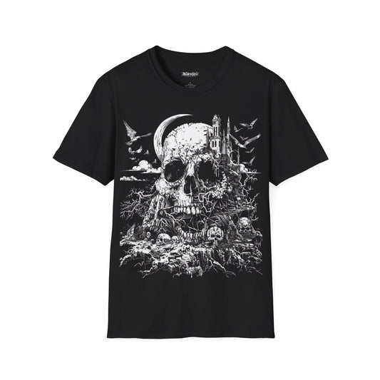 Cursed Tomb, Death Metal Tee, Goth Tee, Horror Tee