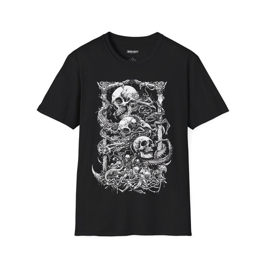 Chained to Oblivion, Death Metal Tee, Goth Tee, Horror Tee