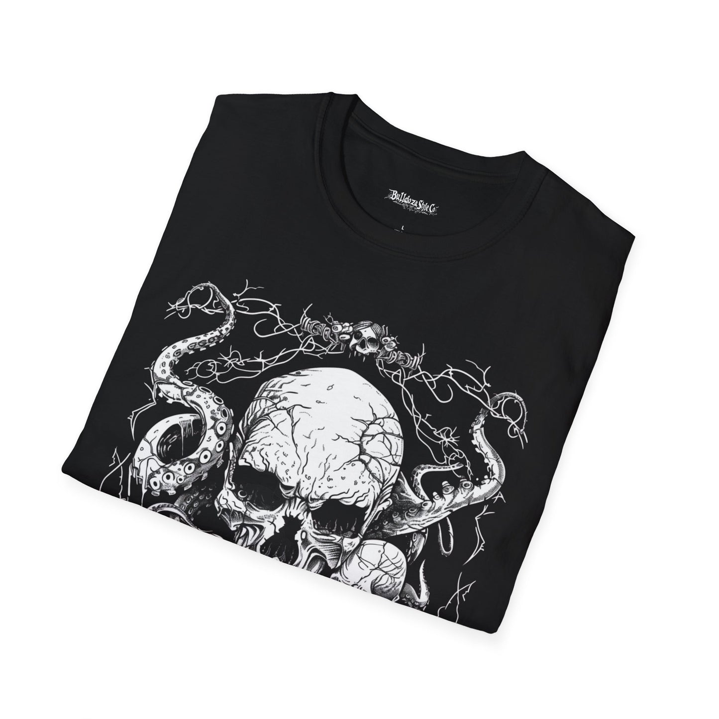 Tentacle Throne, Death Metal Tee, Goth Tee, Horror Tee