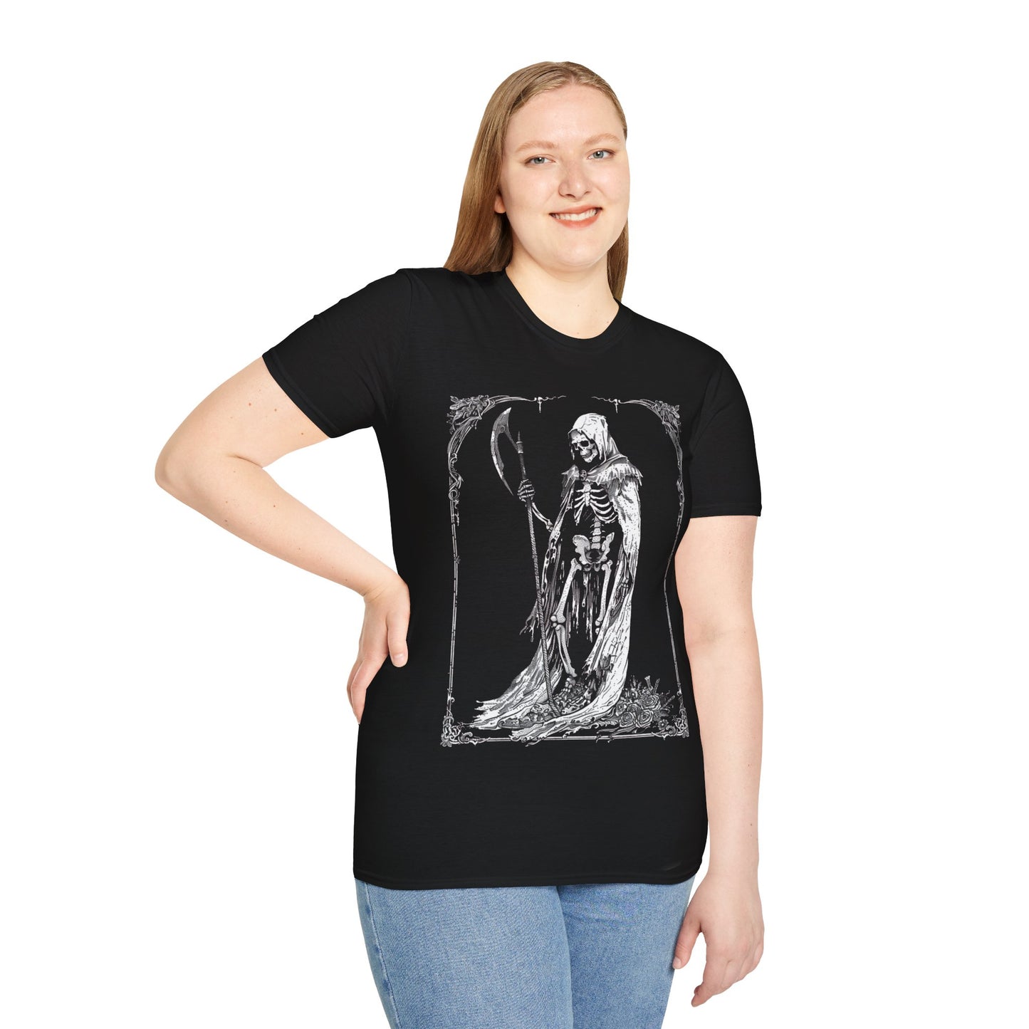 Reaper's Vigil, Death Metal Tee, Goth Tee, Horror Tee