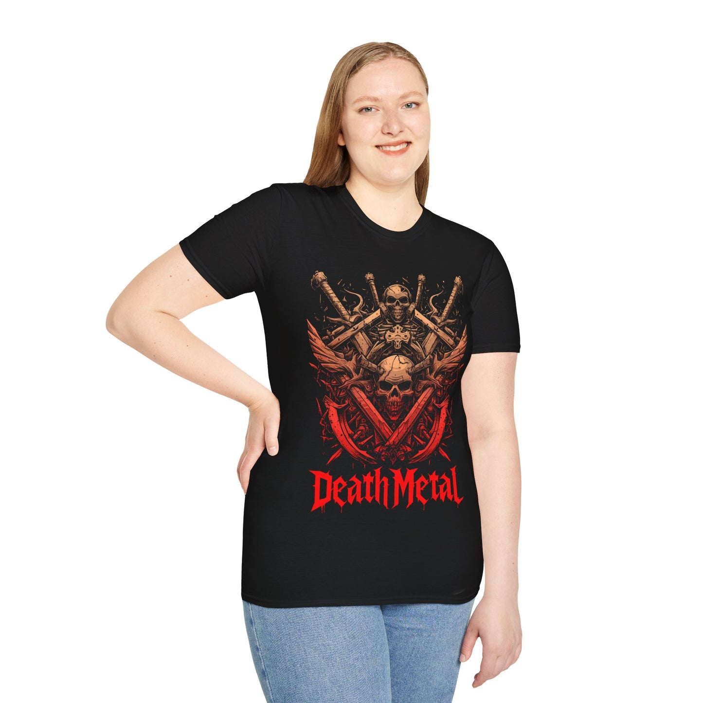 Death Metal Graphic Tee 2, Death Metal Tee, Goth, Grunge, Metal, Punk, Emo, Rock, Horror, Style, Bold