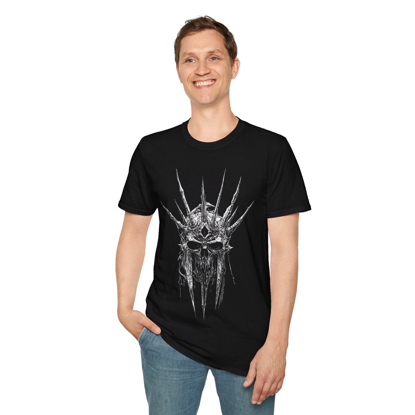 Crown of Ruin, Death Metal Tee, Goth Tee, Horror Tee