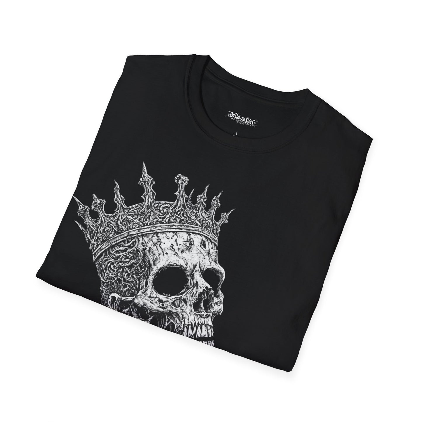 Crowned Decay, Death Metal Tee, Goth Tee, Horror Tee