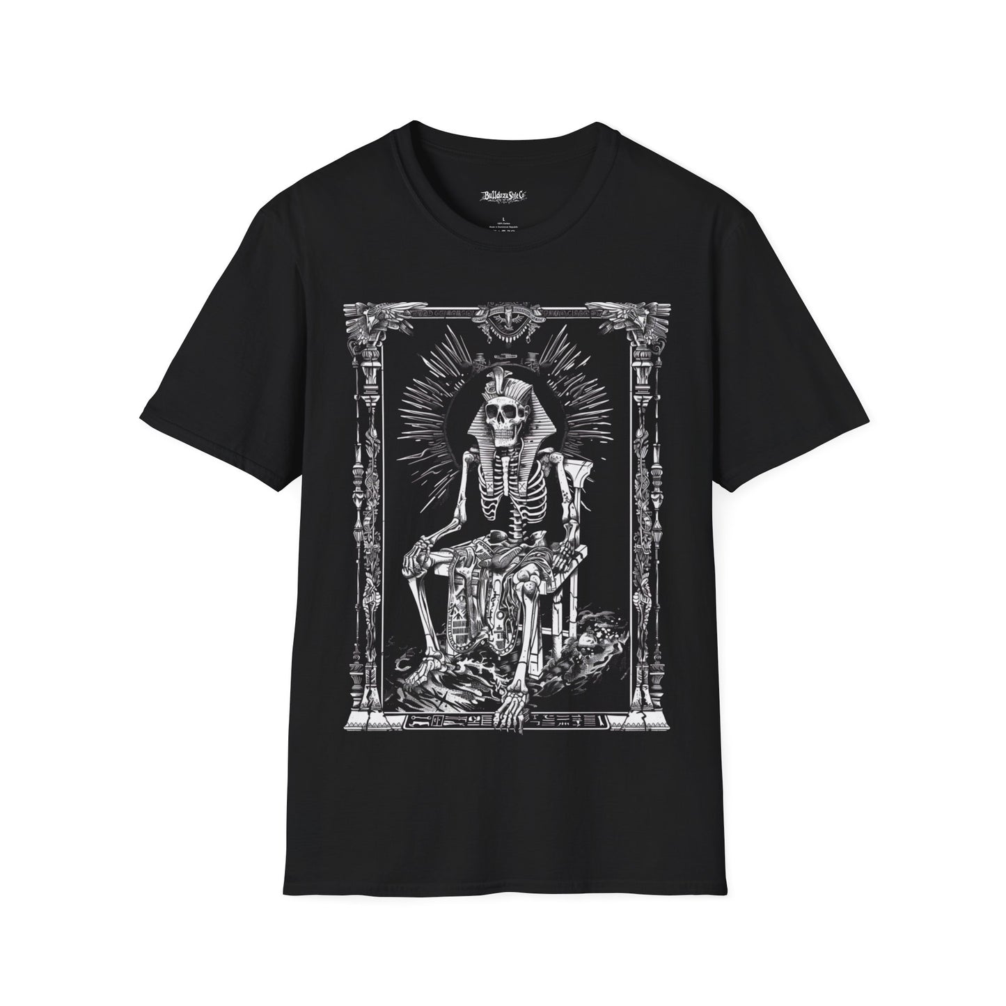 Pharoah King, Death Metal Tee, Goth Tee, Horror Tee